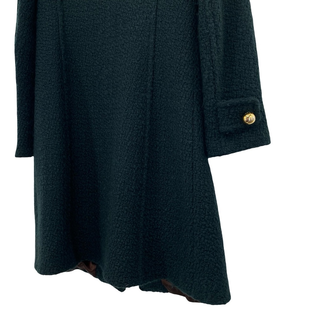 Milly New York Vintage Wool Button Front Pea Coat - Picture 6 of 9